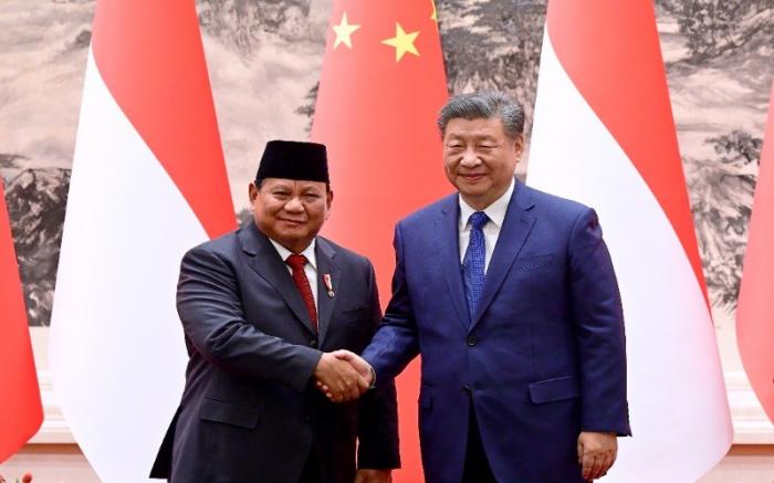 Prabowo dan Xi Bertemu, Indonesia-China Teken 7 Kesepakatan Kerja Sama. (Foto: MNC Media)