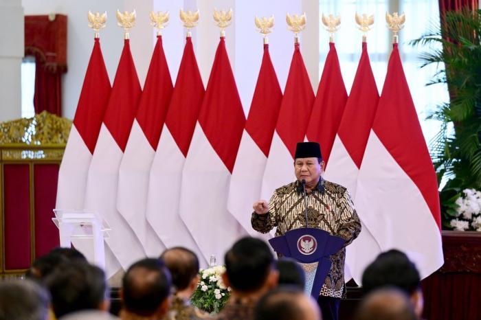 Prabowo Sebut Ada Profesor yang Tak Setuju Program Makan Bergizi Gratis (FOTO:MNC Media)