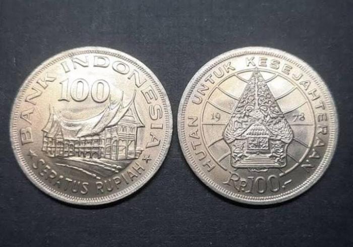 Segini Harga Uang Koin 100 Rupiah Tahun 1978 di Bank Indonesia 2024. (Foto: Harga Uang Koin 100 Rupiah Tahun 1978)