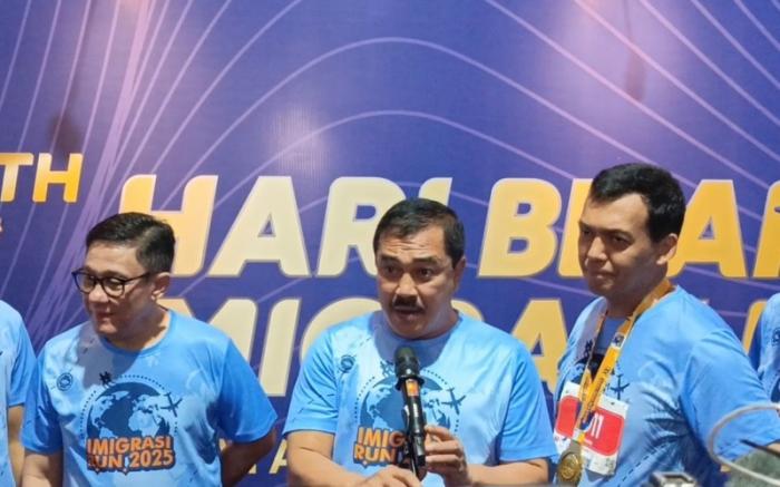 Menteri Imigrasi dan Pemasyarakatan, Agus Andrianto membeberkan waktu rilis paspor baru pada Agustus 2025 (Nur Khabibi/MPI)