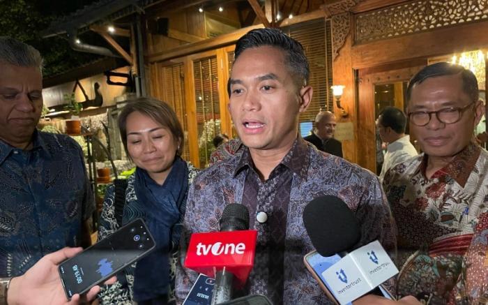 Kadin dan Cotton Council International (CCI) menggelar pertemuan dalam rangka membahas potensi kerja sama di sektor tekstil. (Foto: iNews Media/@Tangguh Yudha)