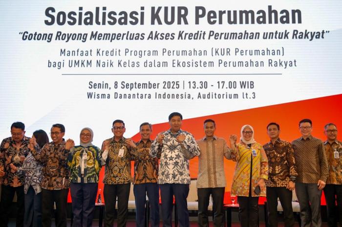 Penyaluran KUR Perumahan menjadi bukti nyata komitmen pemerintah di bawah kepemimpinan Presiden Prabowo Subianto dalam menyediakan rumah layak huni