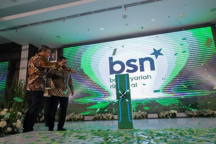 Peluncuran logo dan nama BSN ini merupakan tindak lanjut dari persetujuan yang diberikan oleh Otoritas Jasa Keuangan