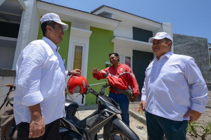 Kunjungan tersebut menjadi bagian dari komitmen BTN dan Danantara untuk memastikan penyaluran pembiayaan rumah subsidi berjalan sesuai prinsip tata kelola perus