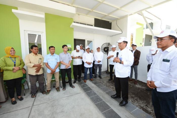 Kunjungan tersebut menjadi bagian dari komitmen BTN dan Danantara untuk memastikan penyaluran pembiayaan rumah subsidi berjalan sesuai prinsip tata kelola perus