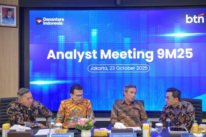 Pada kuartal III/2025, BTN berhasil membukukan laba bersih sebesar Rp2,3 triliun
