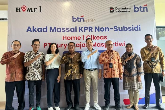 Proyek perumahan ini rencana akan dibangun sekitar 14.000 unit rumah di atas lahan tamah seluas 80 Ha