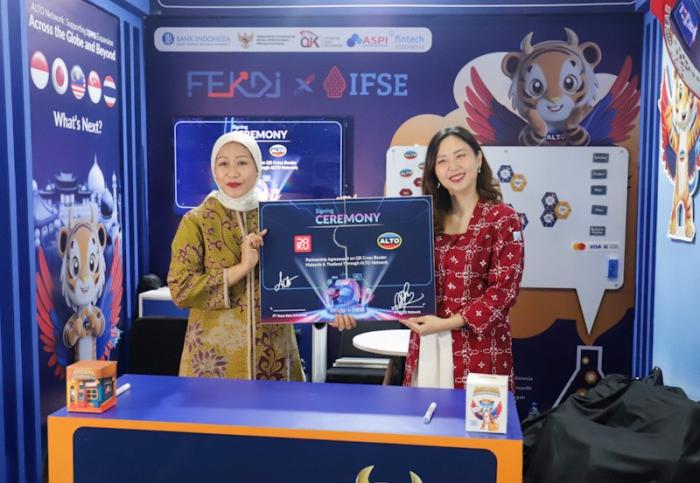 Kerja sama tersebut untuk memperluas jangkauan adopsi QRIS  cross-border DOKU dalam memproses transaksi di Malaysia dan Thailand