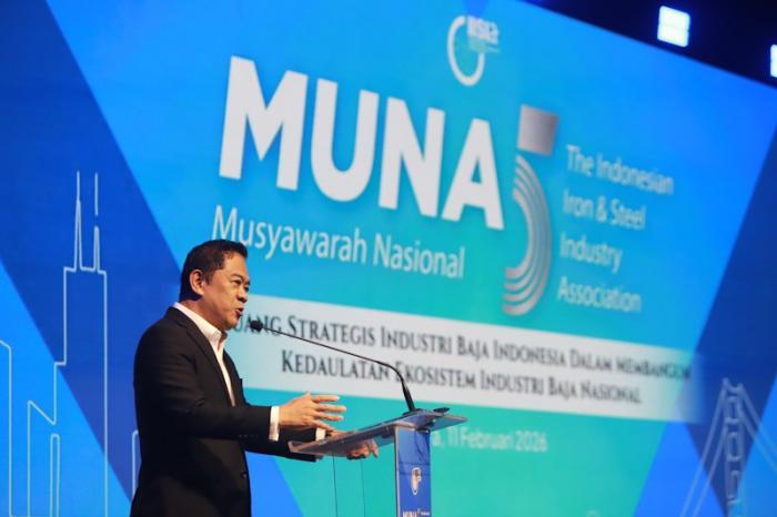 Munas Asosiasi Industri Besi dan Baja Indonesia menjadi momentum konsolidasi untuk memperkuat kedaulatan industri baja nasional