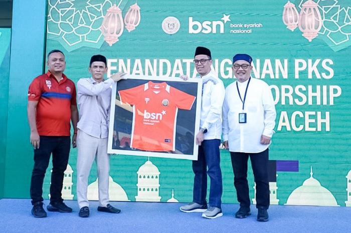 BSN mendukung klub sepak bola Persiraja