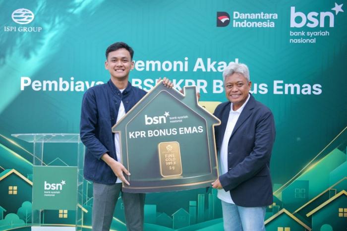 Pembiayaan BSN KPR Bonus Emas ini menjadi bagian dari upaya Bank BSN dalam menghadirkan solusi pembiayaan perumahan yang menarik