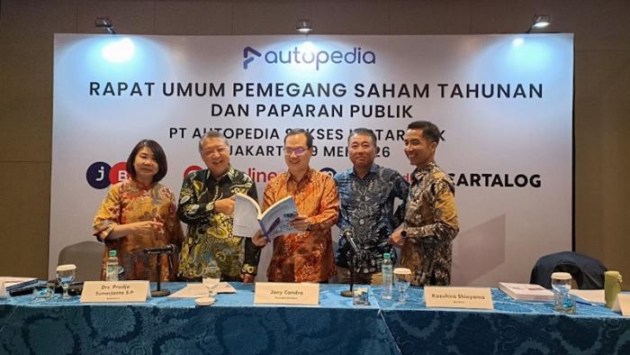 PT Autopedia Sukses Lestari Tbk (ASLC) menargetkan pertumbuhan kinerja dobel digit tahun 2026