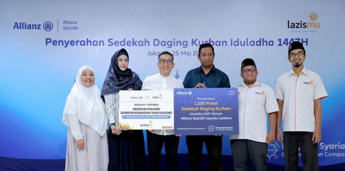 Allianz Syariah mempercayakan Lazismu sebagai mitra penyalur amanah untuk membantu menjangkau masyarakat secara lebih luas dan tepat sasaran