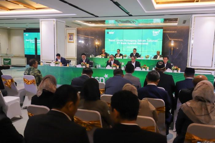 RUPST Bank BSN menyetujui penguatan pengurus dengan mengangkat Maqin U. Norhadi sebagai Direktur Commercial & Corporate Banking Perseroan
