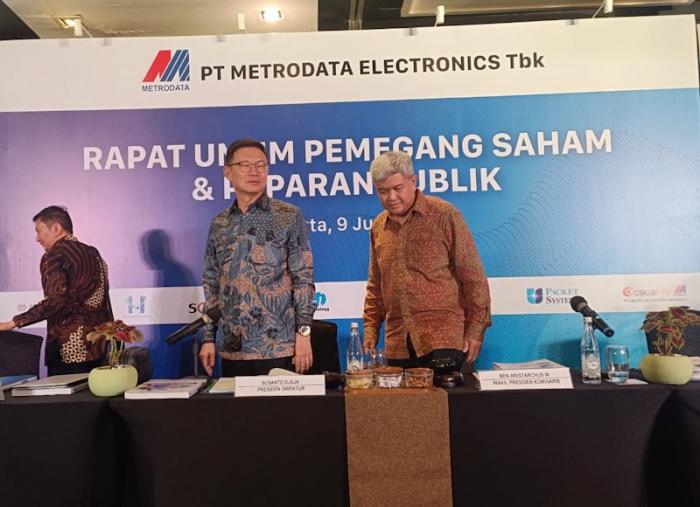 PT Metrodata Electronics Tbk (MTDL) memutuskan membagikan dividen sejumlah Rp 331,5 miliar