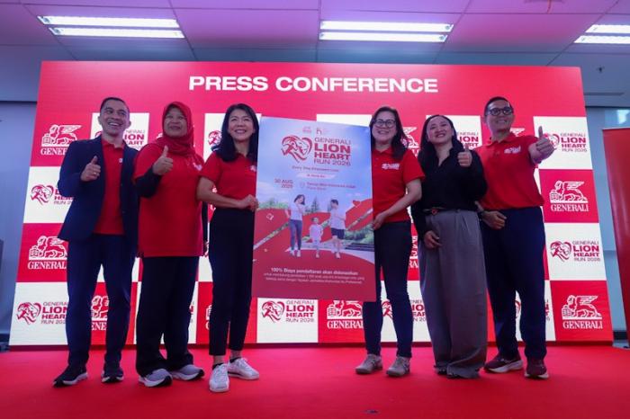 Generali Lion Heart Run merupakan charity fun run sejauh 5K