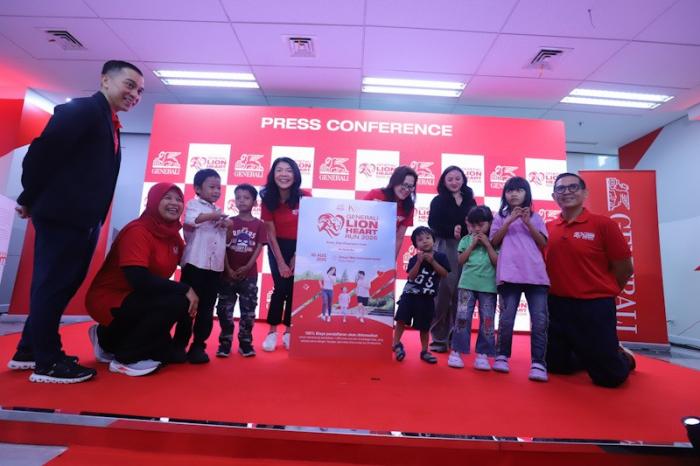 Generali Lion Heart Run merupakan charity fun run sejauh 5K