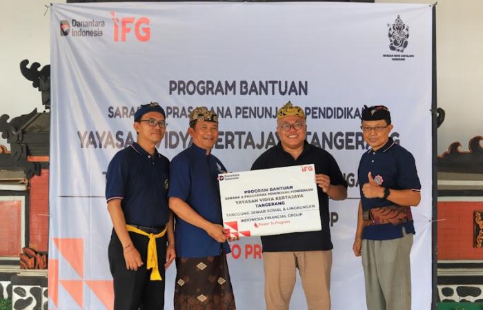 Bantuan program TJSL tersebut merupakan wujud komitmen IFG dalam mendukung peningkatan kualitas sarana pendidikan