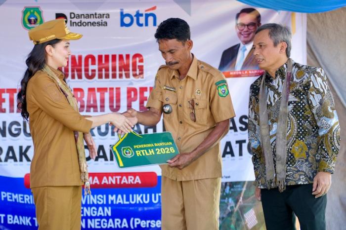 BTN mengalokasikan bantuan untuk pembangunan 32 unit rumah layak huni