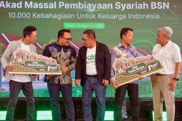 Bank BSN menggelar akad massal dengan tema 