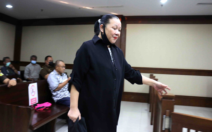 Sidang lanjutan Maria Lumowa dengan agenda mendengarkan pembacaan tuntutan oleh Jaksa Penuntut Umum di Pengadilan Tipikor, Jakarta, Senin (10/5/2021).