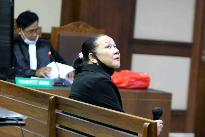 Sidang lanjutan Maria Lumowa dengan agenda mendengarkan pembacaan tuntutan oleh Jaksa Penuntut Umum di Pengadilan Tipikor, Jakarta, Senin (10/5/2021).