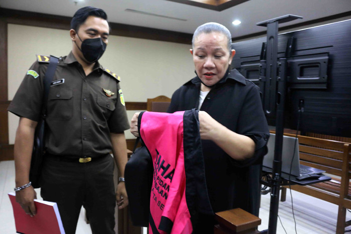 Sidang lanjutan Maria Lumowa dengan agenda mendengarkan pembacaan tuntutan oleh Jaksa Penuntut Umum di Pengadilan Tipikor, Jakarta, Senin (10/5/2021).