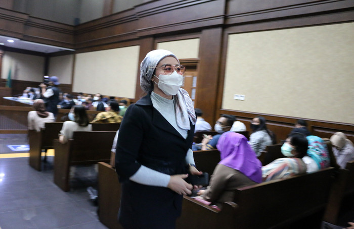 Terdakwa mantan Menteri Kelautan dan Perikanan Edhy Prabowo menjalani sidang lanjutan di Pengadilan Tindak Pidana Korupsi Jakarta, Selasa (25/5/2021).