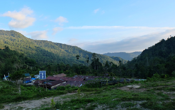 Suasana Kawasan Pertambangan Emas PT Masmindo Dwi Area di Kabupaten Luwu, Sulawesi Selatan, Rabu (26/5/2021).