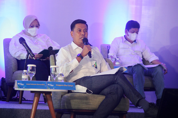 Public Expose Laporan Keuangan dan Laporan Pengelolaan Program (Auditan) BPJS Ketenagakerjaan tahun 2020 di Jakarta, Senin (31/5/2021).