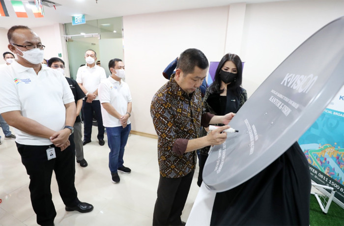 K-Vision resmi menempati kantor pusat baru di MNC Tower, Jakarta.