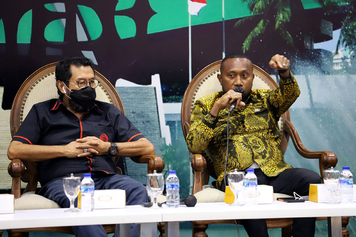 Diskusi Dialog Kenegaraan di Media Center, Kompleks Parlemen MPR/DPR-DPD, Senayan, Jakarta, Rabu (9/6/2021).