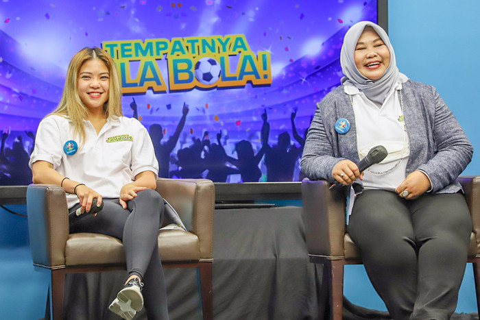 MNC Vision Networks sebagai Official Broadcaster UEFA EURO 2020 di MNC Vision Tower, Jakarta, Kamis (10/6/2021).