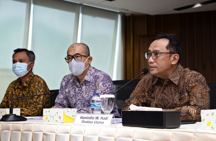 Paparan kinerja PT Asuransi Jiwa Tugu Mandiri Tbk (AJTM) di Jakarta, Jumat (11/6/2021).