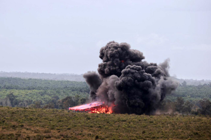 Latihan antar satuan jajaran Komando Operasi TNI AU I (Koopsau I) Jalak Sakti 2021 dan latihan Harda Maruta.