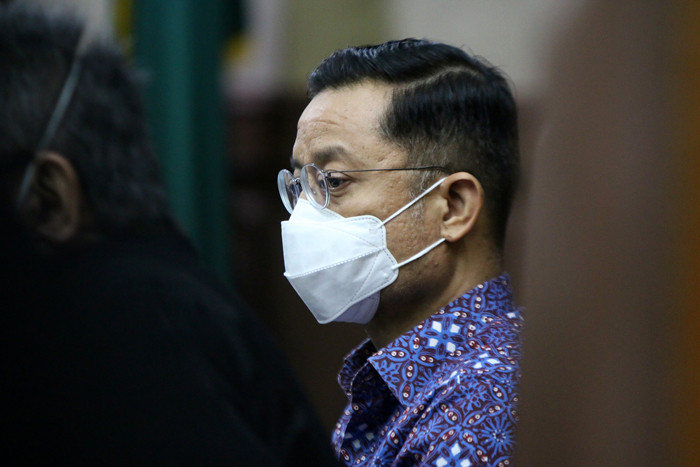Terdakwa Mantan Menteri Sosial Juliari Peter Batubara menjalani sidang lanjutan di Pengadilan Tindak Pidana Korupsi, Jakarta, Senin (28/6/2021).