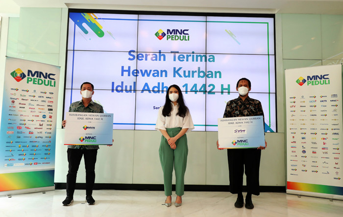 MNC Group melalui MNC Peduli mengajak mitra kerja dan unit usaha MNC Group untuk mendonasikan hewan kurban berupa sapi dan domba.