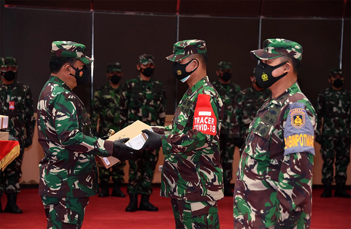 Panglima TNI berharap mulai minggu depan para tenaga Tracer Digital dan Tracer Lapangan dari TNI sudah dapat berjalan dengan baik.