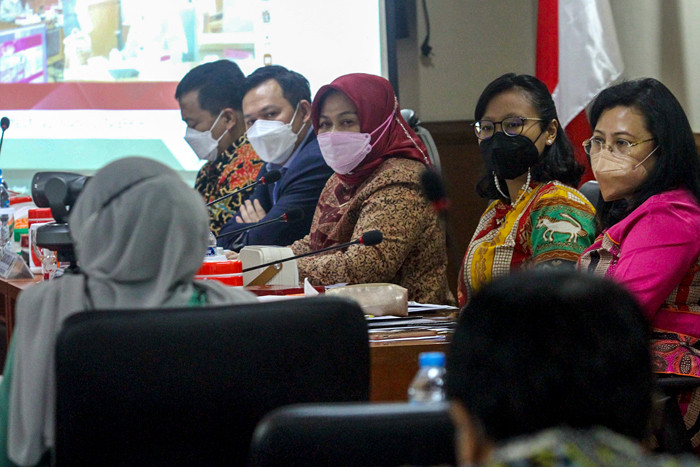Uji kelayakan dan kepatutan (fit and proper test) di Gedung DPD, Kompleks Parlemen Senayan, Jakarta, Rabu (11/8/2021).