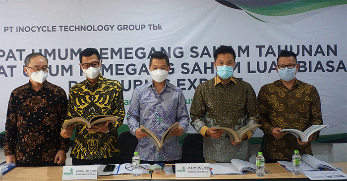 Rapat Umum Pemegang Saham Tahunan (RUPST) PT Inocycle Technology Group Tbk (