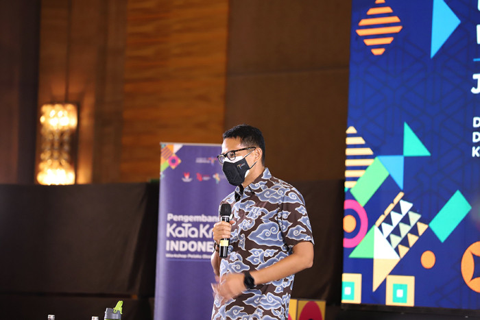 Workshop Inovasi dan Kewirausahaan di Jakarta, Jumat (3/9/2021).