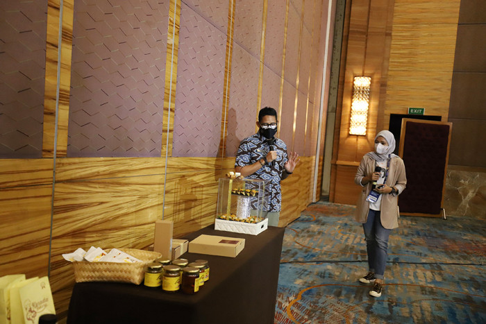 Workshop Inovasi dan Kewirausahaan di Jakarta, Jumat (3/9/2021).
