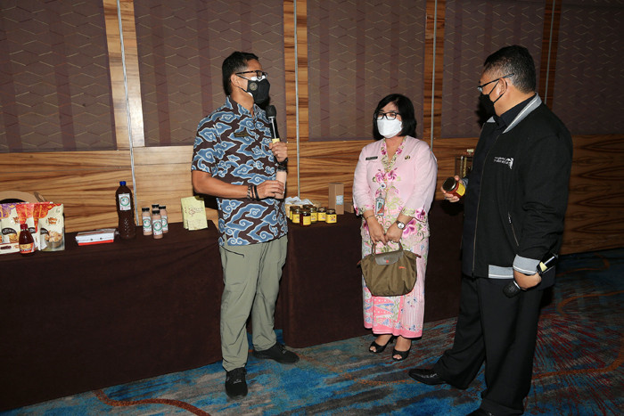 Workshop Inovasi dan Kewirausahaan di Jakarta, Jumat (3/9/2021).