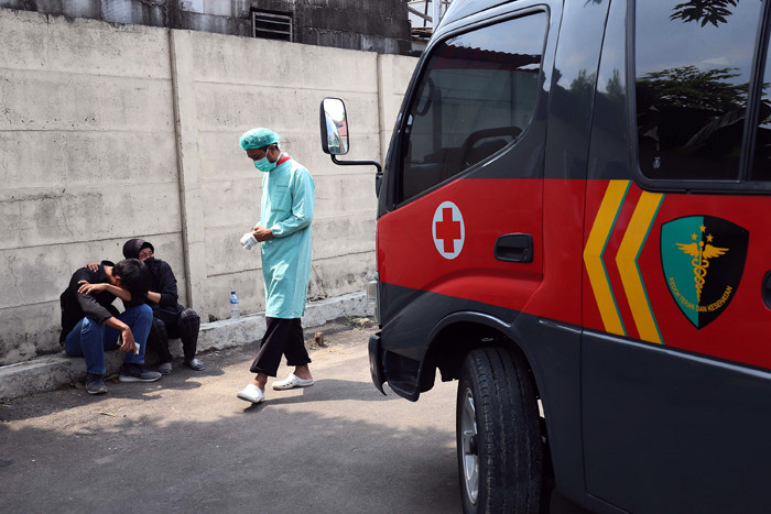 Proses Identifikasi Jenazah Korban Kebakaran Lapas Tangerang Di RSUD ...