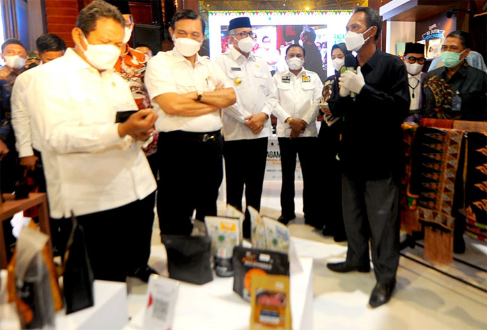 Kampanye Gerakan Nasional Bangga Buatan Indonesia di Banda Aceh, Rabu (8/9/2021).