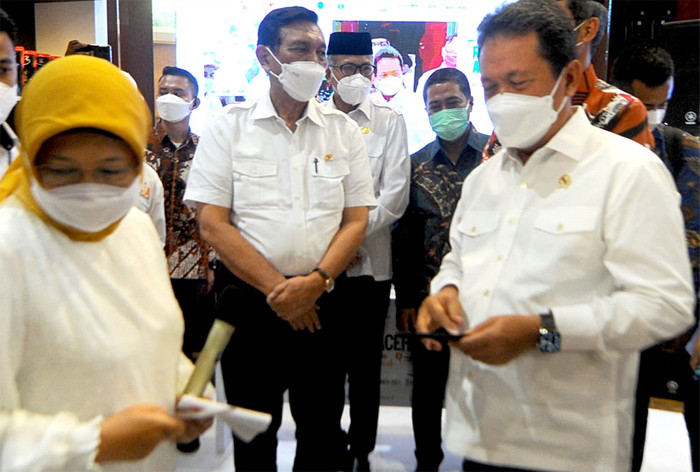 Kampanye Gerakan Nasional Bangga Buatan Indonesia di Banda Aceh, Rabu (8/9/2021).