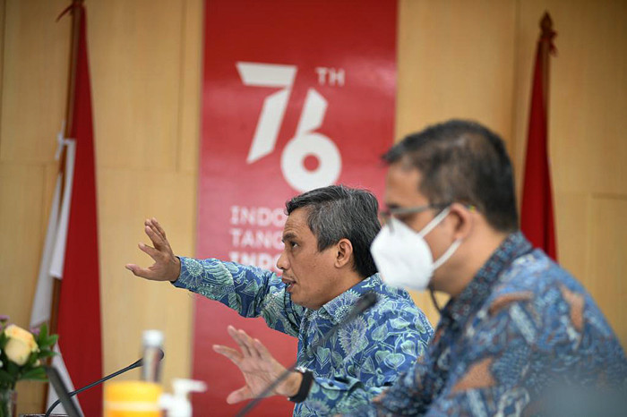 Target kinerja bisnis perseroan dalam Public Expose BBTN secara virtual di Jakarta, Kamis (9/9/2021).