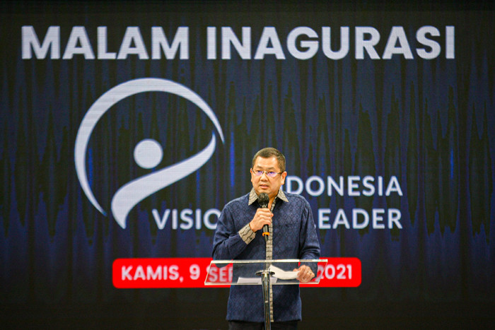 Malam inagurasi di MNC Coference Hall, iNews Tower lantai 3, Kebon Sirih, Jakarta Pusat, Kamis (9/9/2021).
