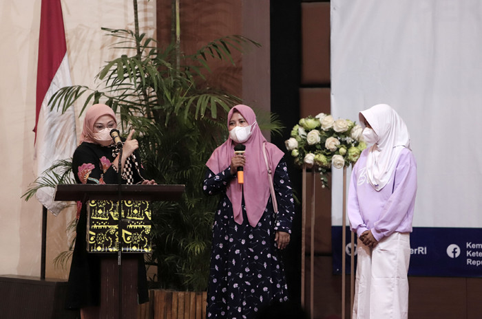 Sosialisasi program BPJS Ketenagakerjaan Bagi Pekerja Bukan Penerima Upah di Cilegon, Banten, Jumat (17/9/2021).