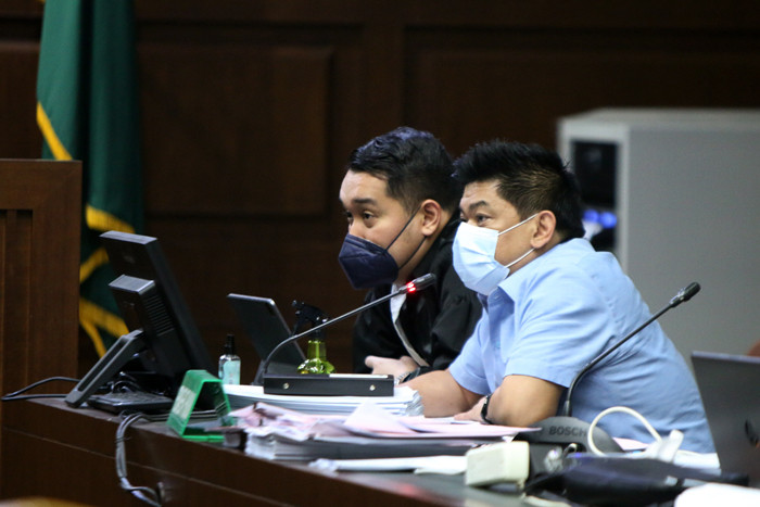 Terpidana seumur hidup Heru Hidayat dalam kasus korupsi Jiwasraya menjalani kembali sidang di Pengadilan Tipikor, Jakarta, Rabu (29/9/2021).